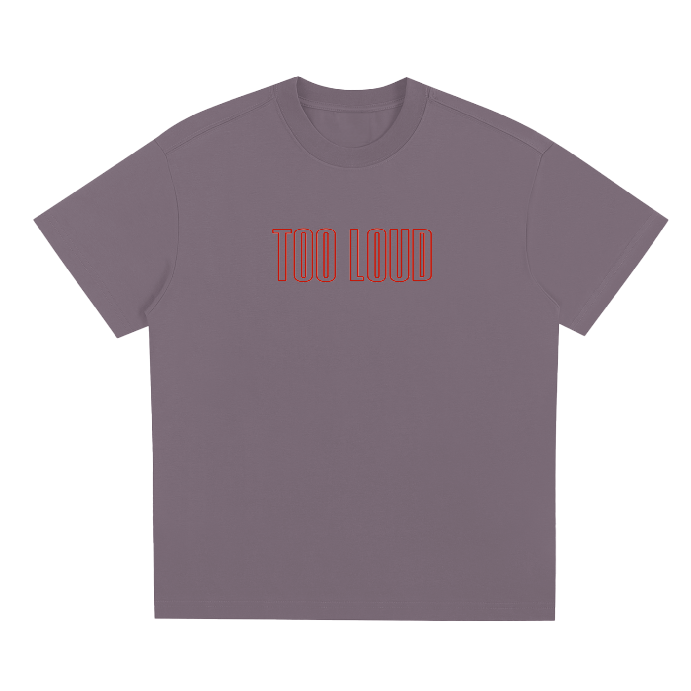 TOO LOUD OG red print T-Shirt