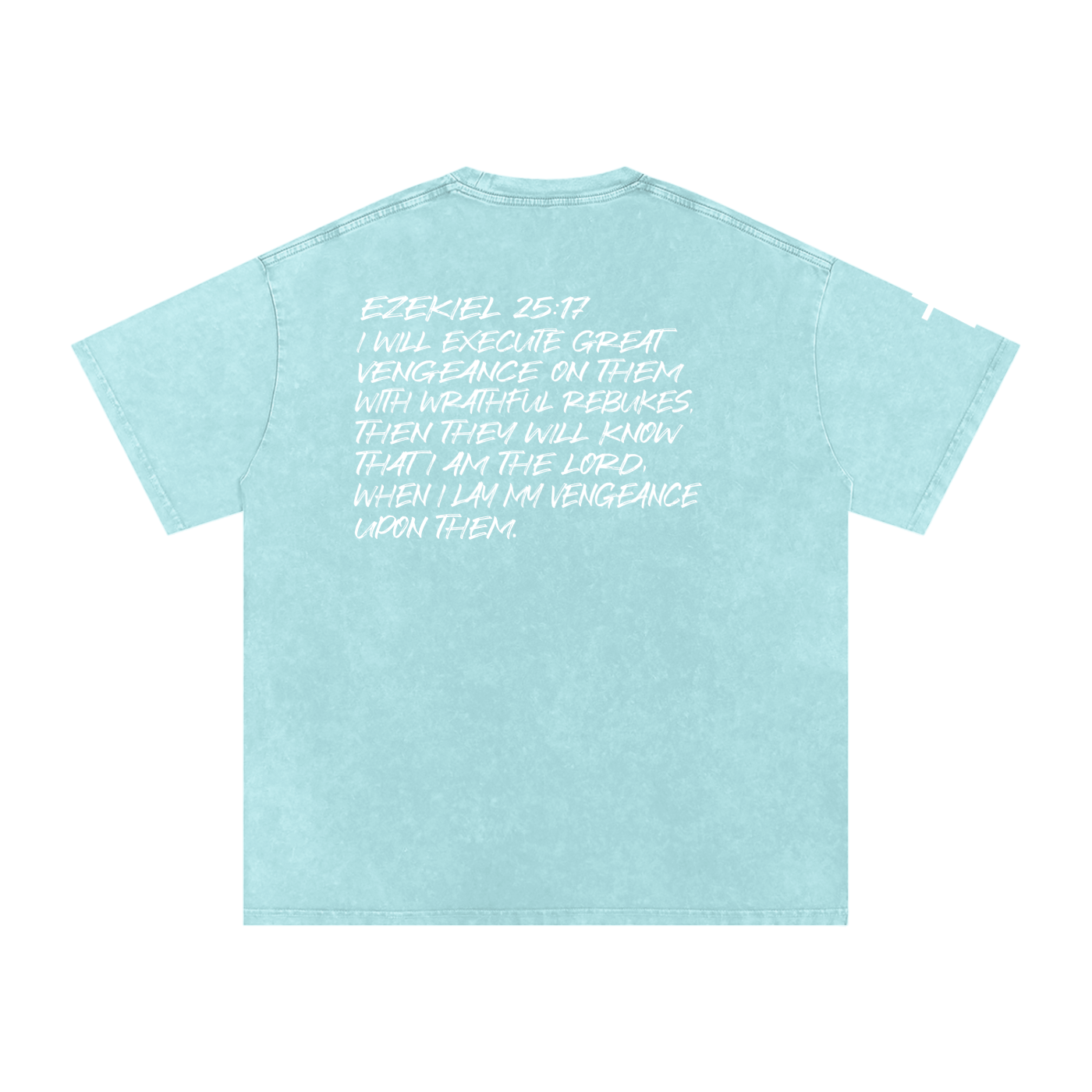 Wrathful Rebukes Oversized T-Shirt | Bold Christian Streetwear UK | Too Loud