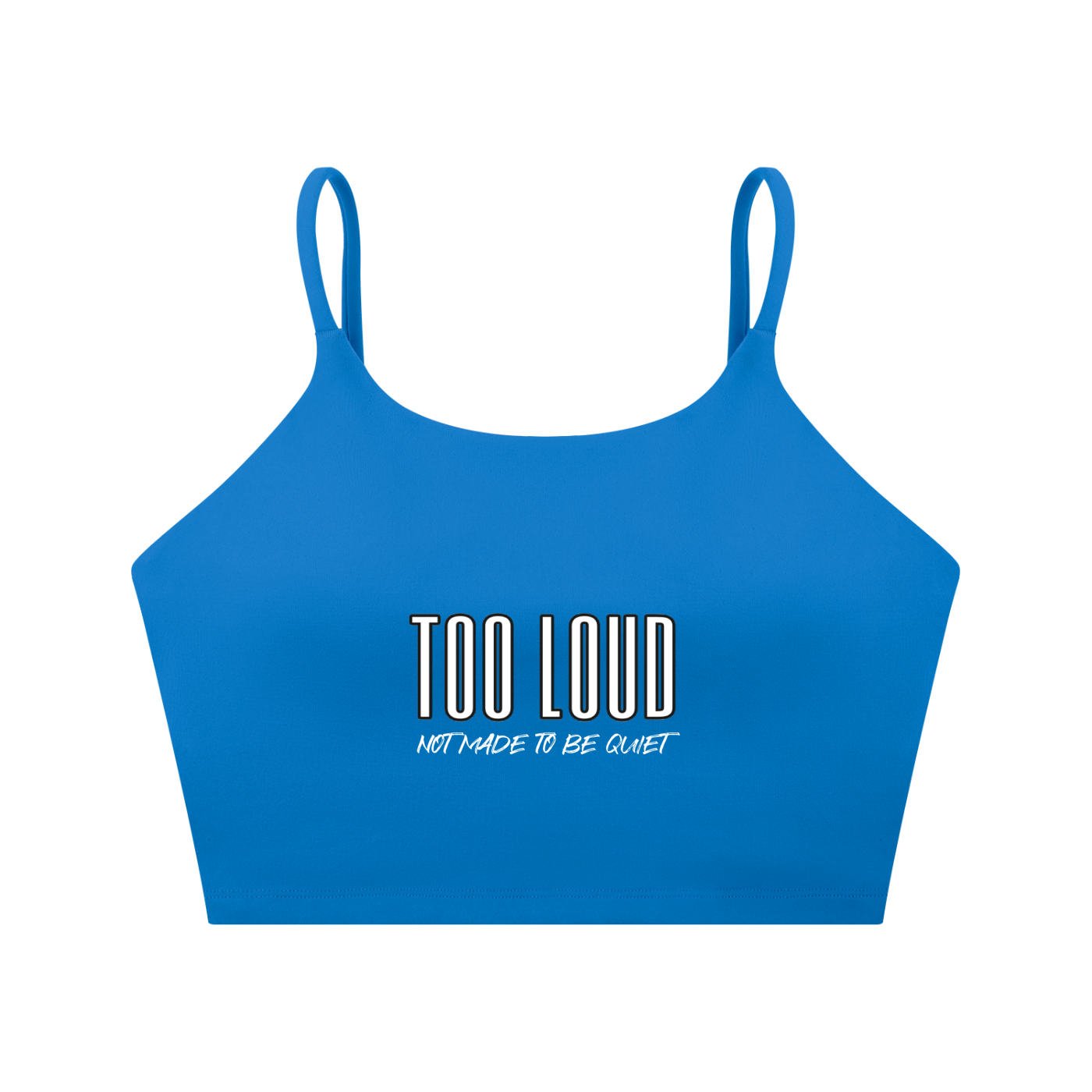 Too Loud Spaghetti Strap Sports Bra | Women's Streetwear UK | Too Loud
