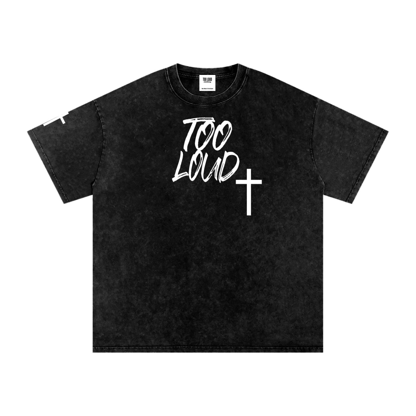 Wrathful Rebukes Oversized T-Shirt | Bold Christian Streetwear UK | Too Loud