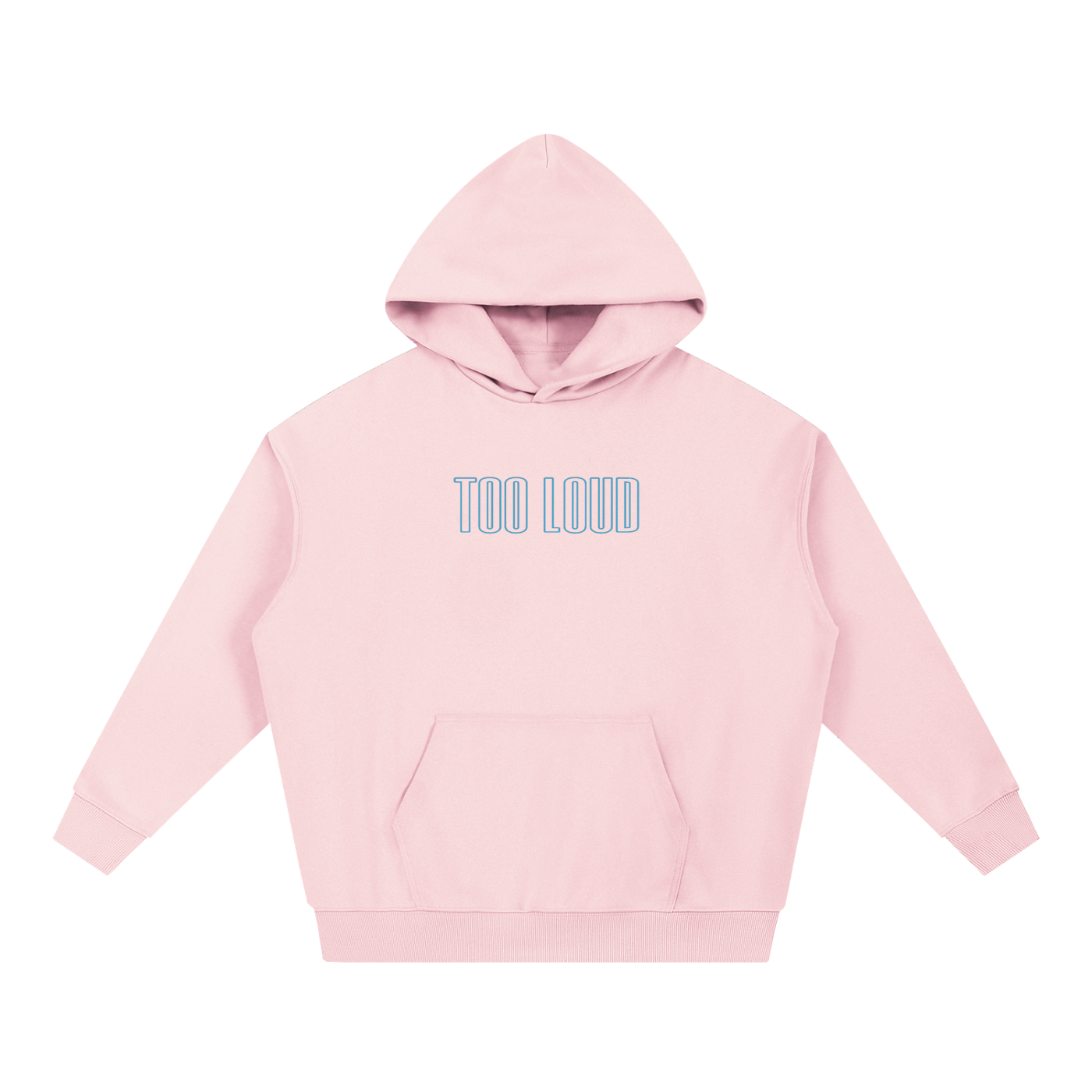 TOO LOUD OG blue print Hoodie