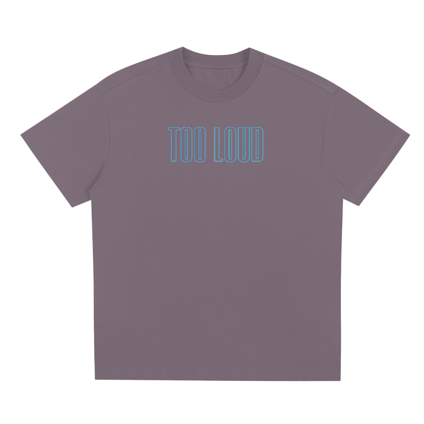 TOO LOUD OG blue print T-Shirt