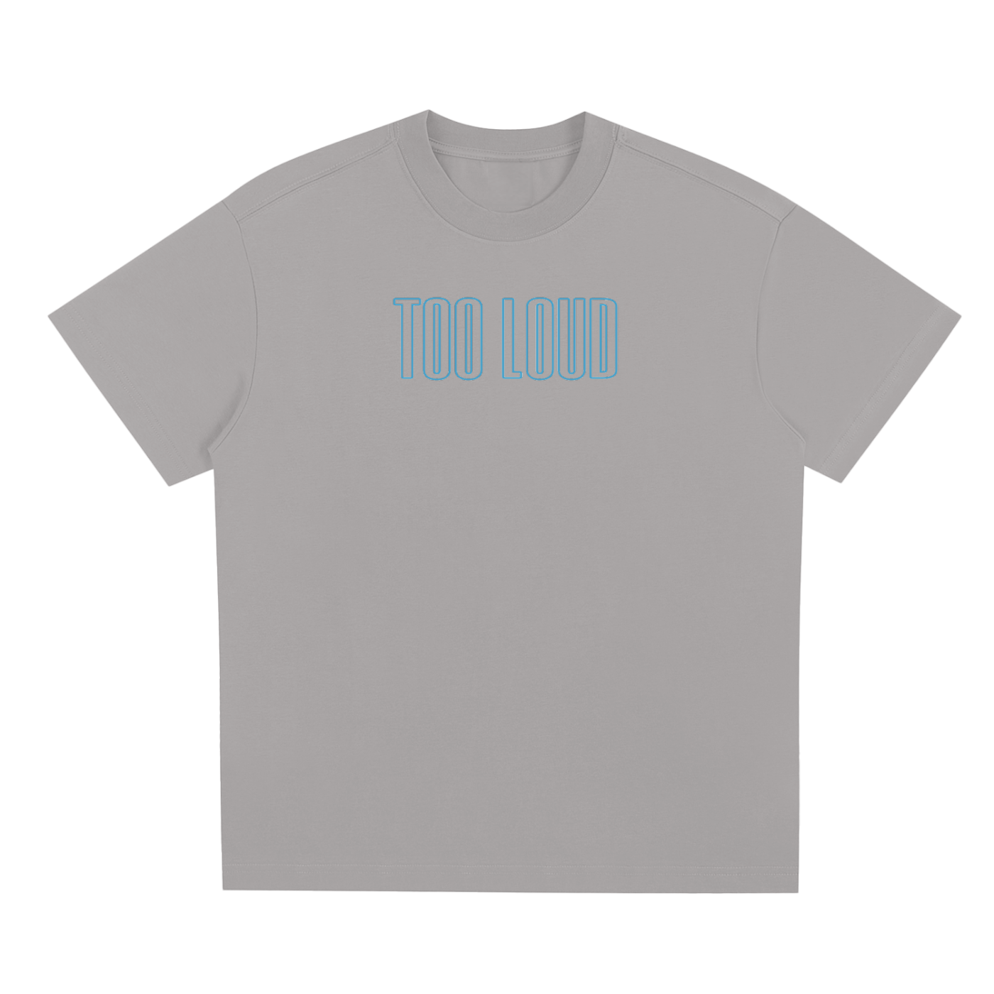 TOO LOUD OG blue print T-Shirt