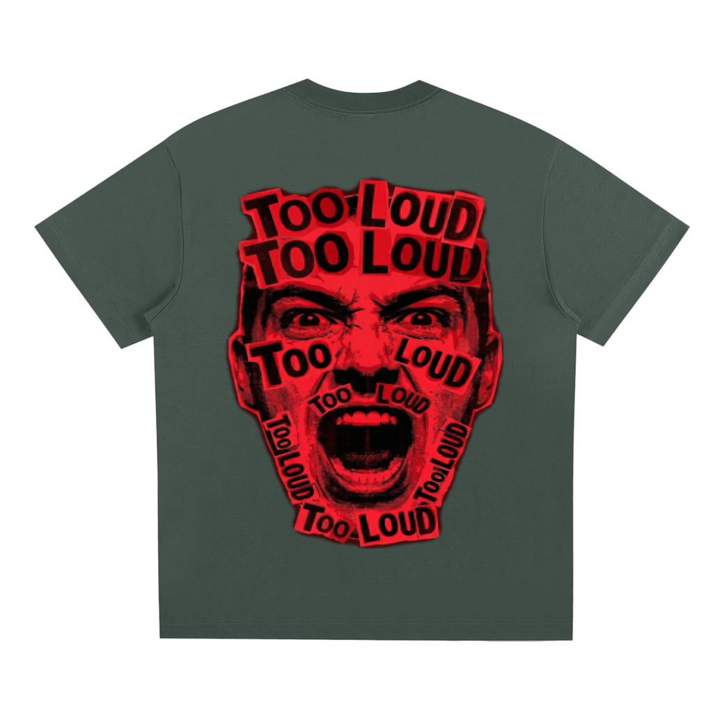 TOO LOUD OG red print T-Shirt