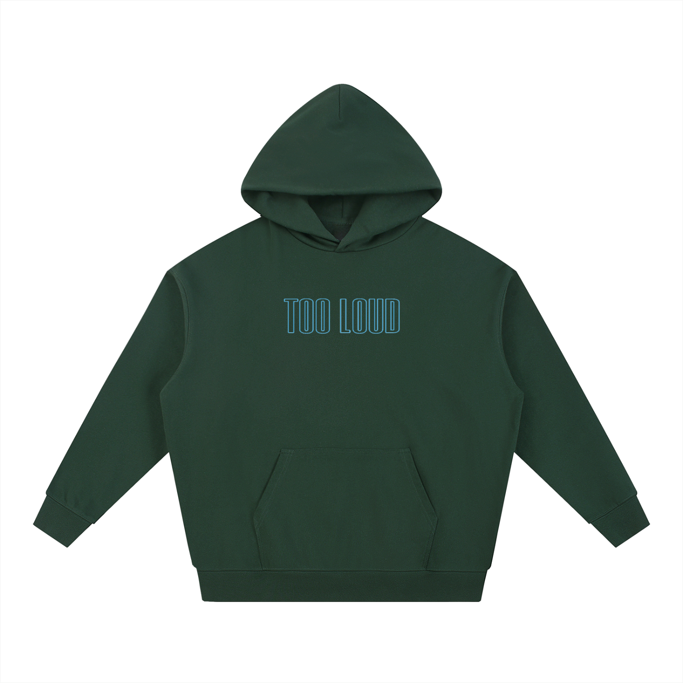 TOO LOUD OG blue print Hoodie