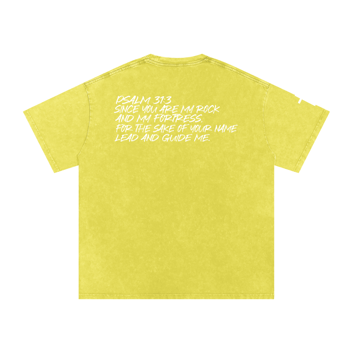 Rock and Fortress Oversized T-Shirt | Christian Streetwear UK | Too Loud