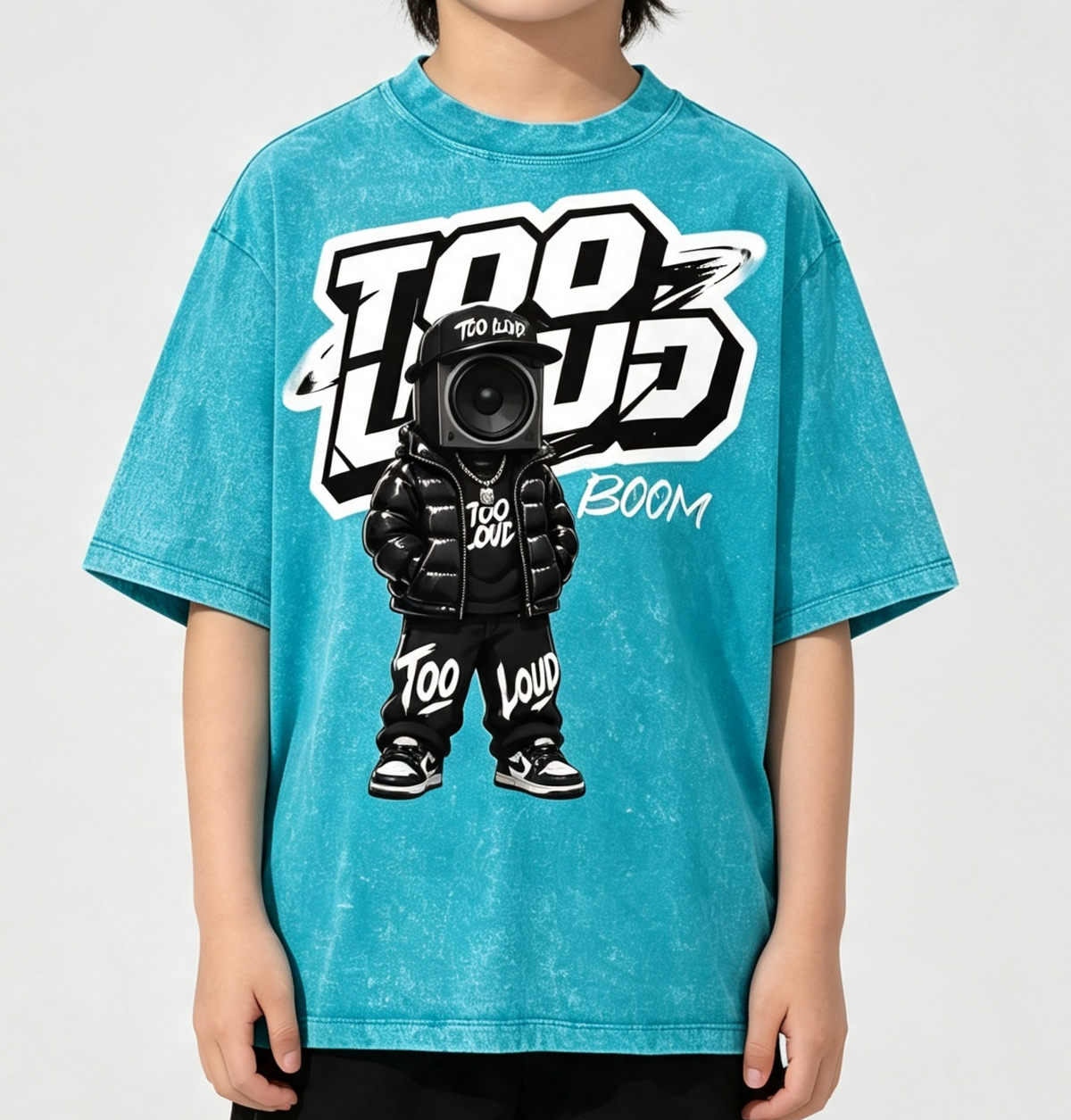 TOOLOUD,TSHIRT,KIDS,BOOM,NMTBQ