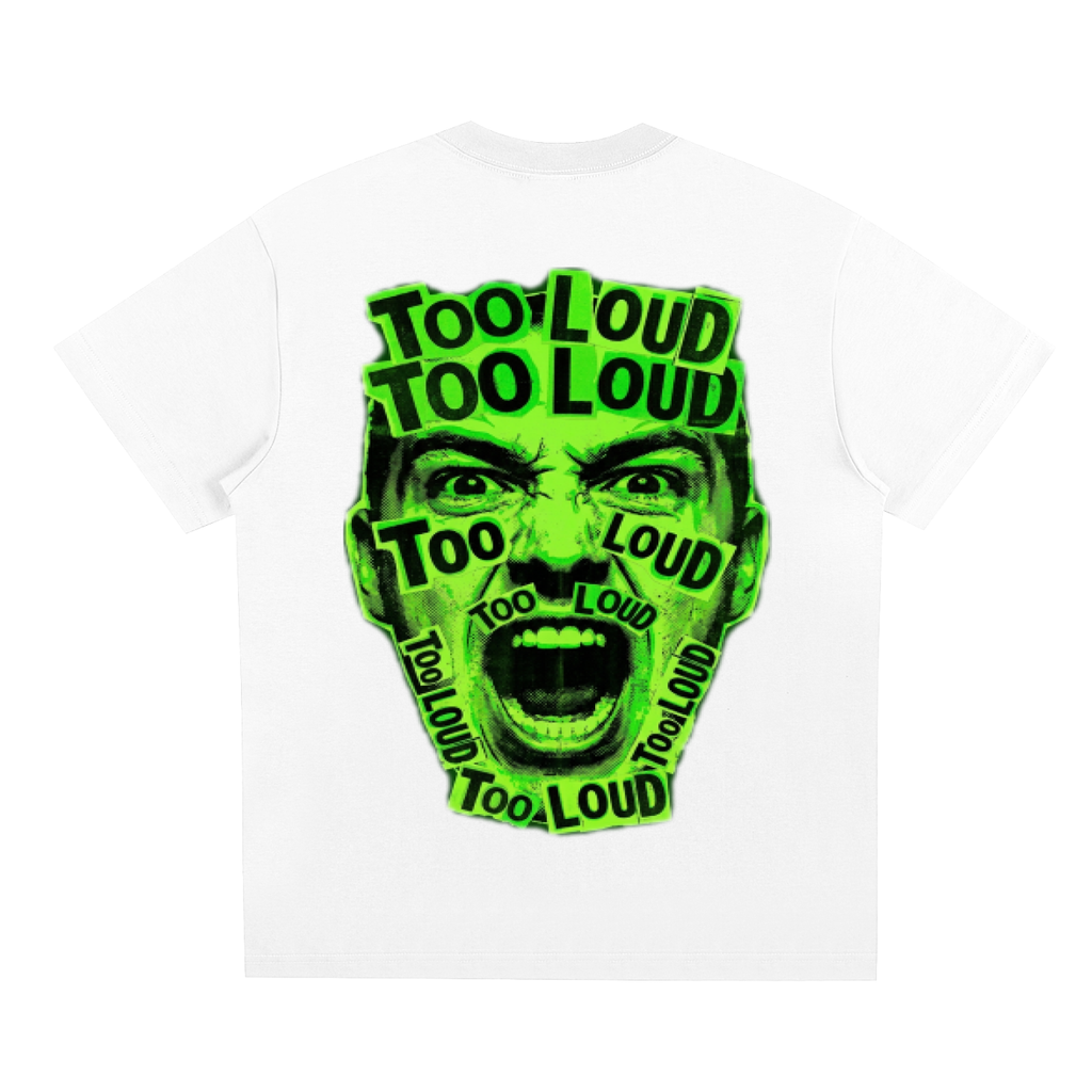TOO LOUD OG green print T-Shirt