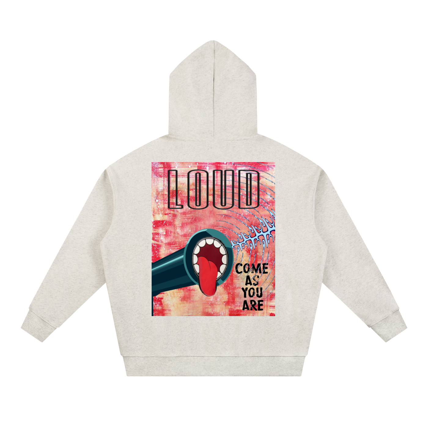 2L Artistic Flex Hoodie | Oversized Graphic Hoodie UK | Too Loud