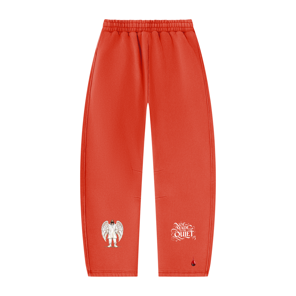 TOO LOUD "Guardian" Barrel Leg Fleece Sweatpants
