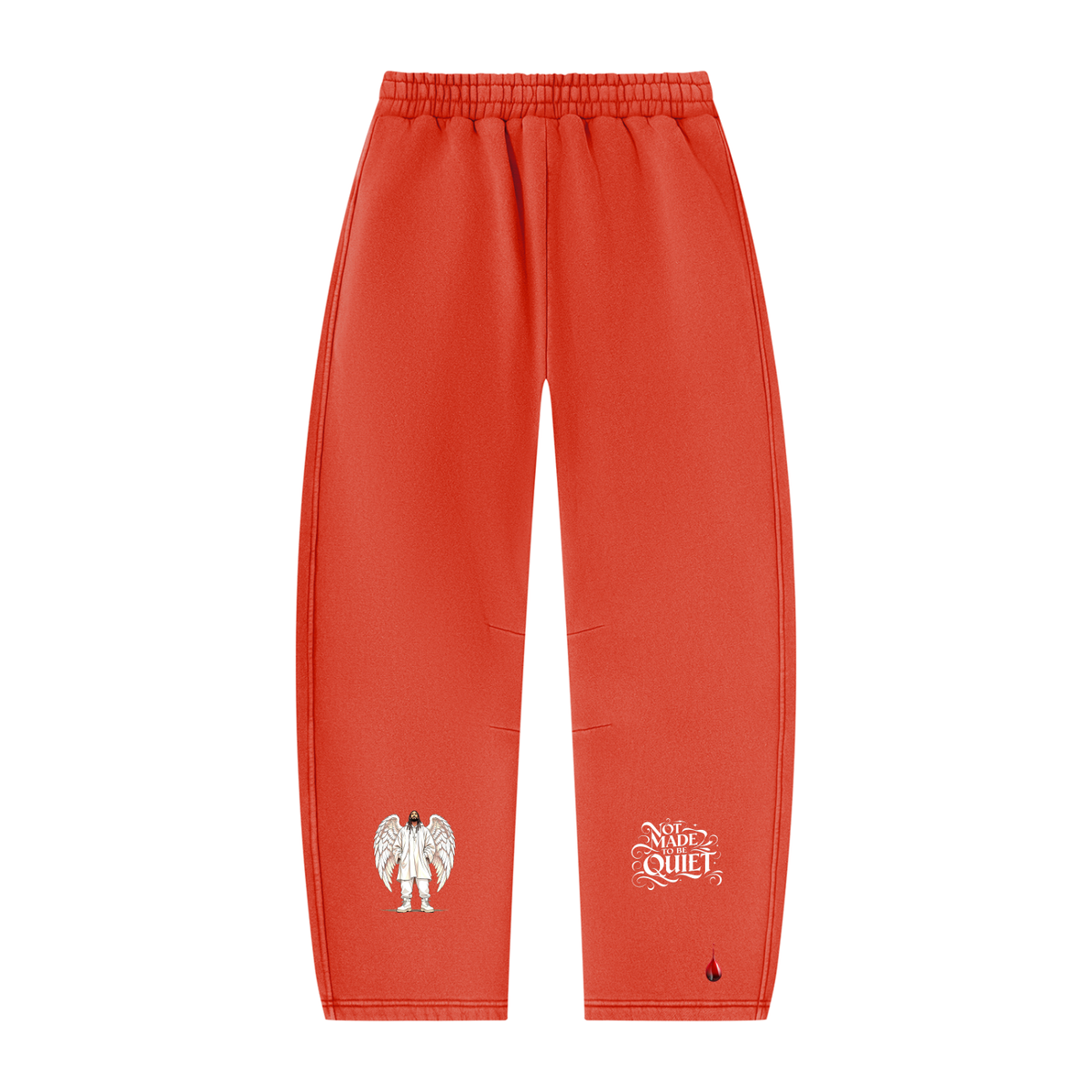 TOO LOUD "Guardian" Barrel Leg Fleece Sweatpants