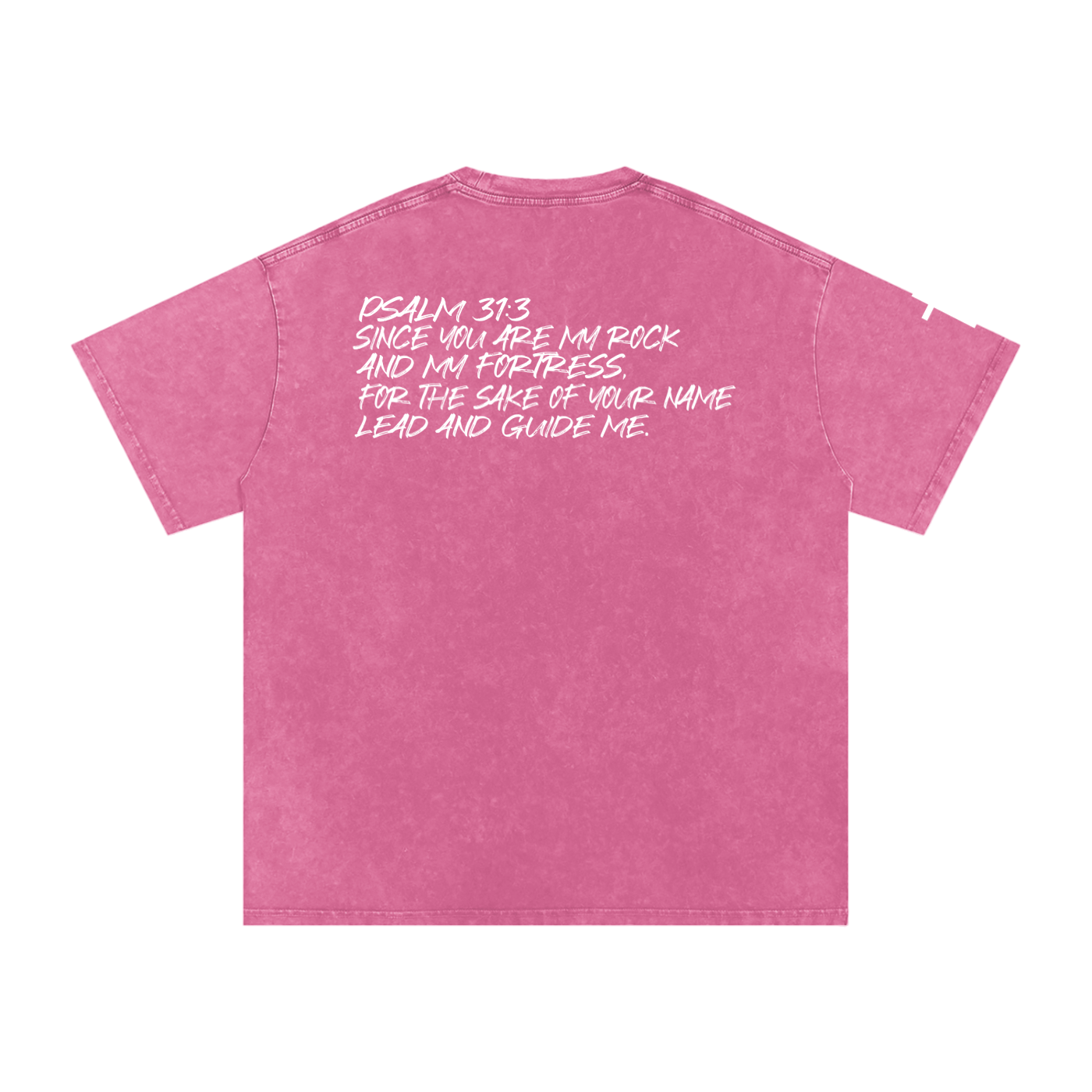 Rock and Fortress Oversized T-Shirt | Christian Streetwear UK | Too Loud
