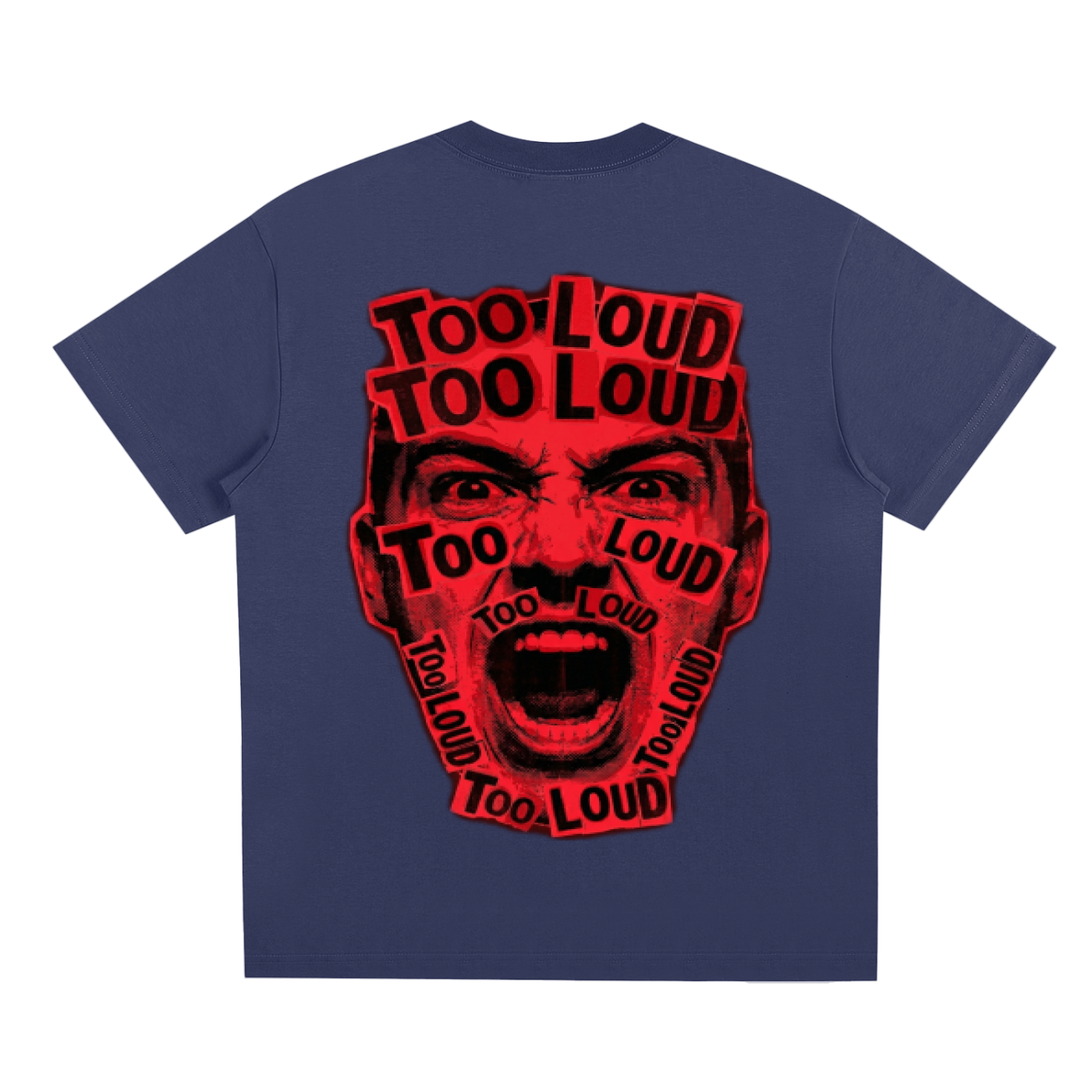 TOO LOUD OG red print T-Shirt