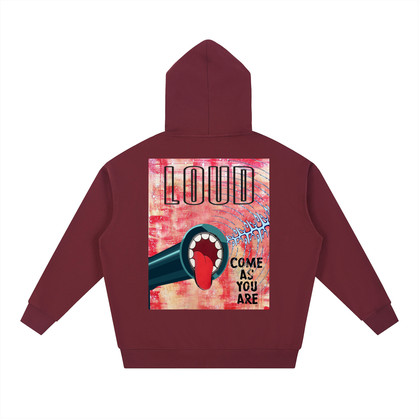 2L Artistic Flex Hoodie | Oversized Graphic Hoodie UK | Too Loud