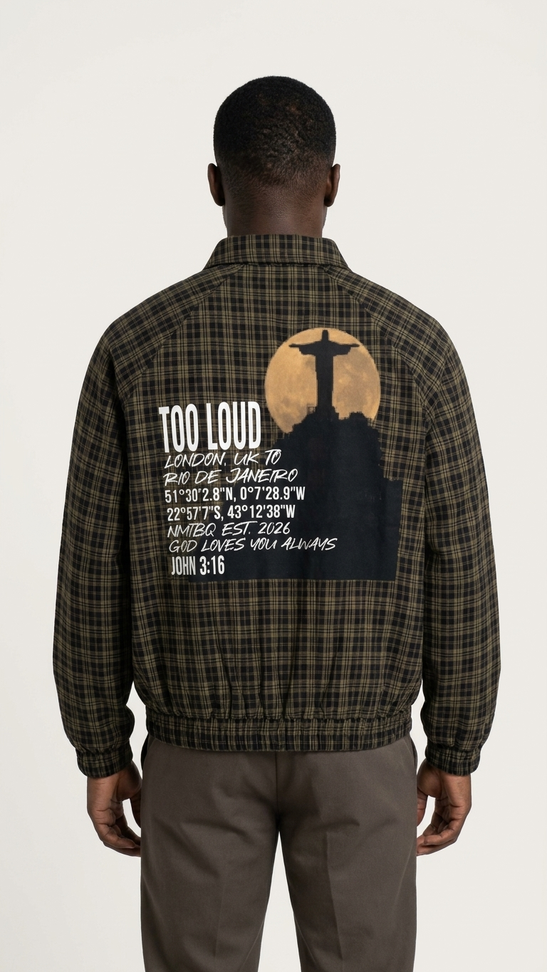 TOOLOUD,JACKET,PLAID,CHRIST,LONDON