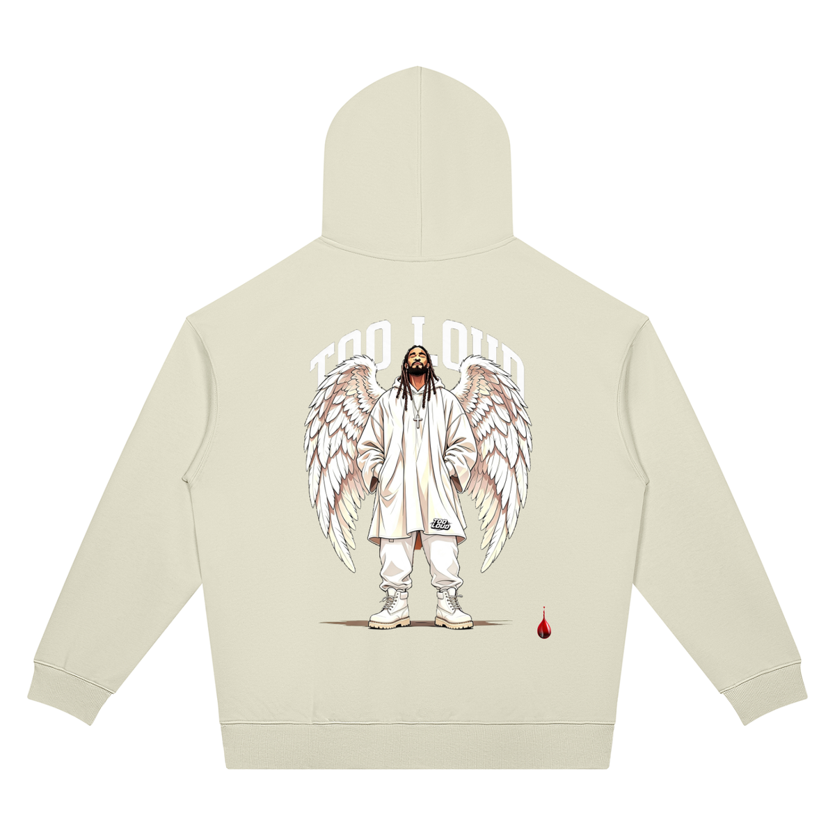 ANGEL,HOODIE,TOOLOUD,JESUS