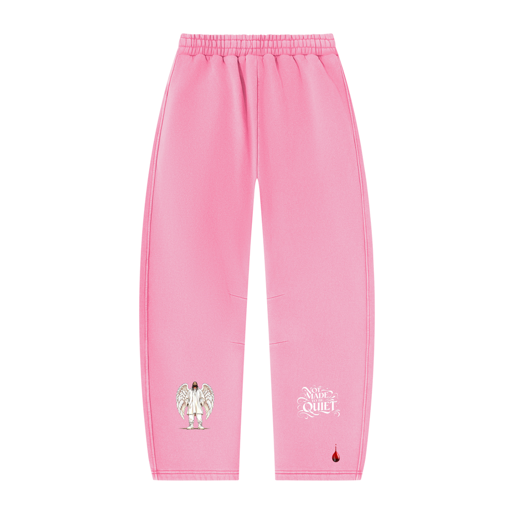 TOO LOUD "Guardian" Barrel Leg Fleece Sweatpants