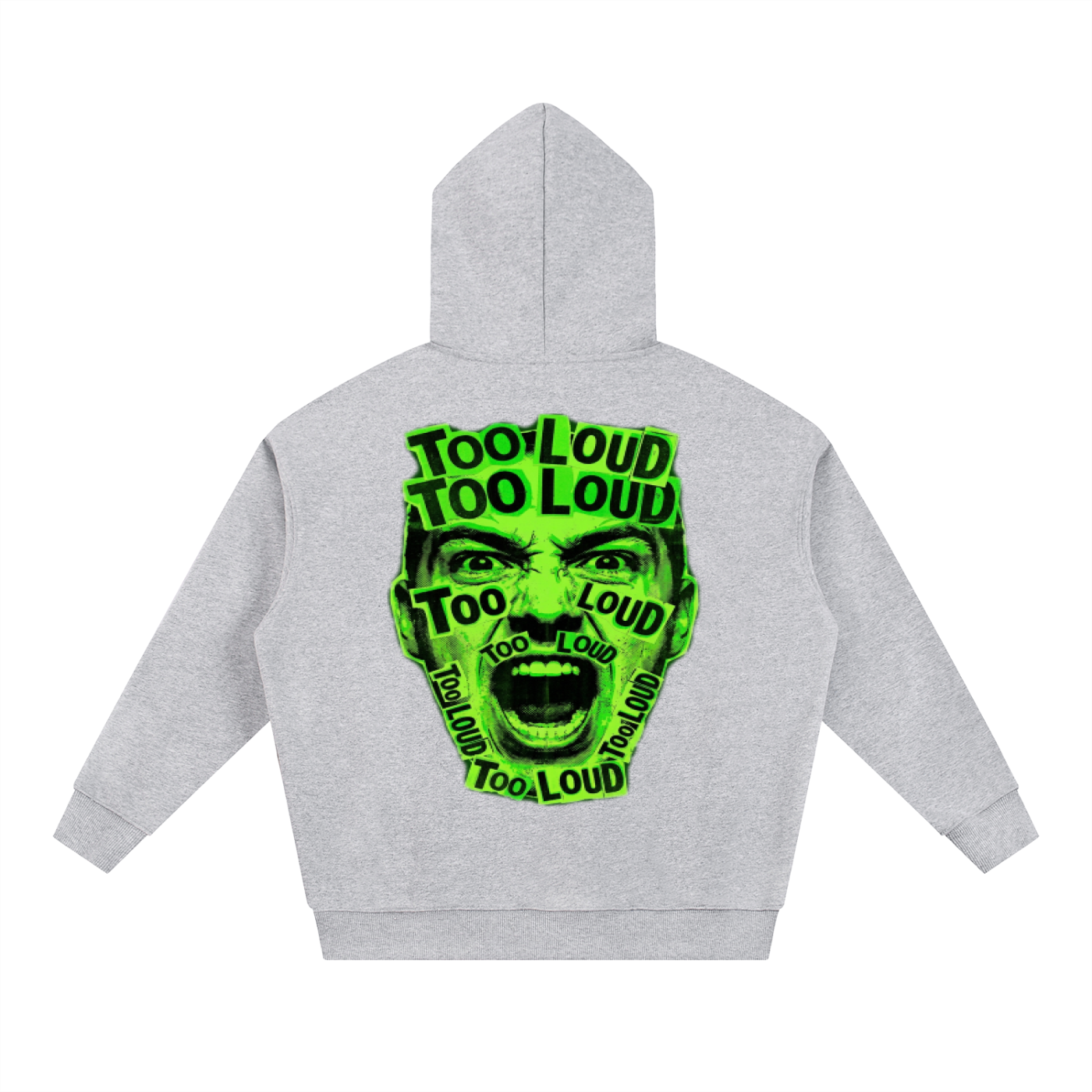 TOO LOUD OG green print Hoodie