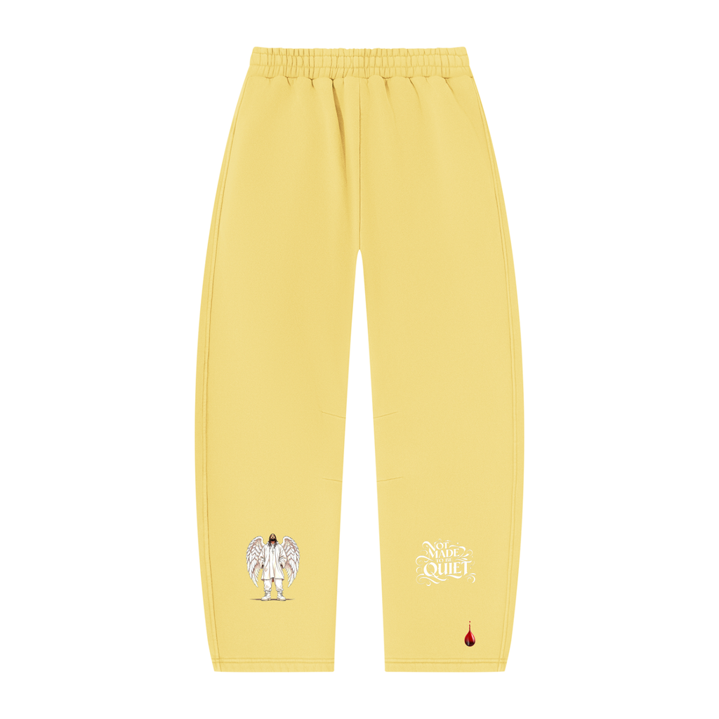 TOO LOUD "Guardian" Barrel Leg Fleece Sweatpants