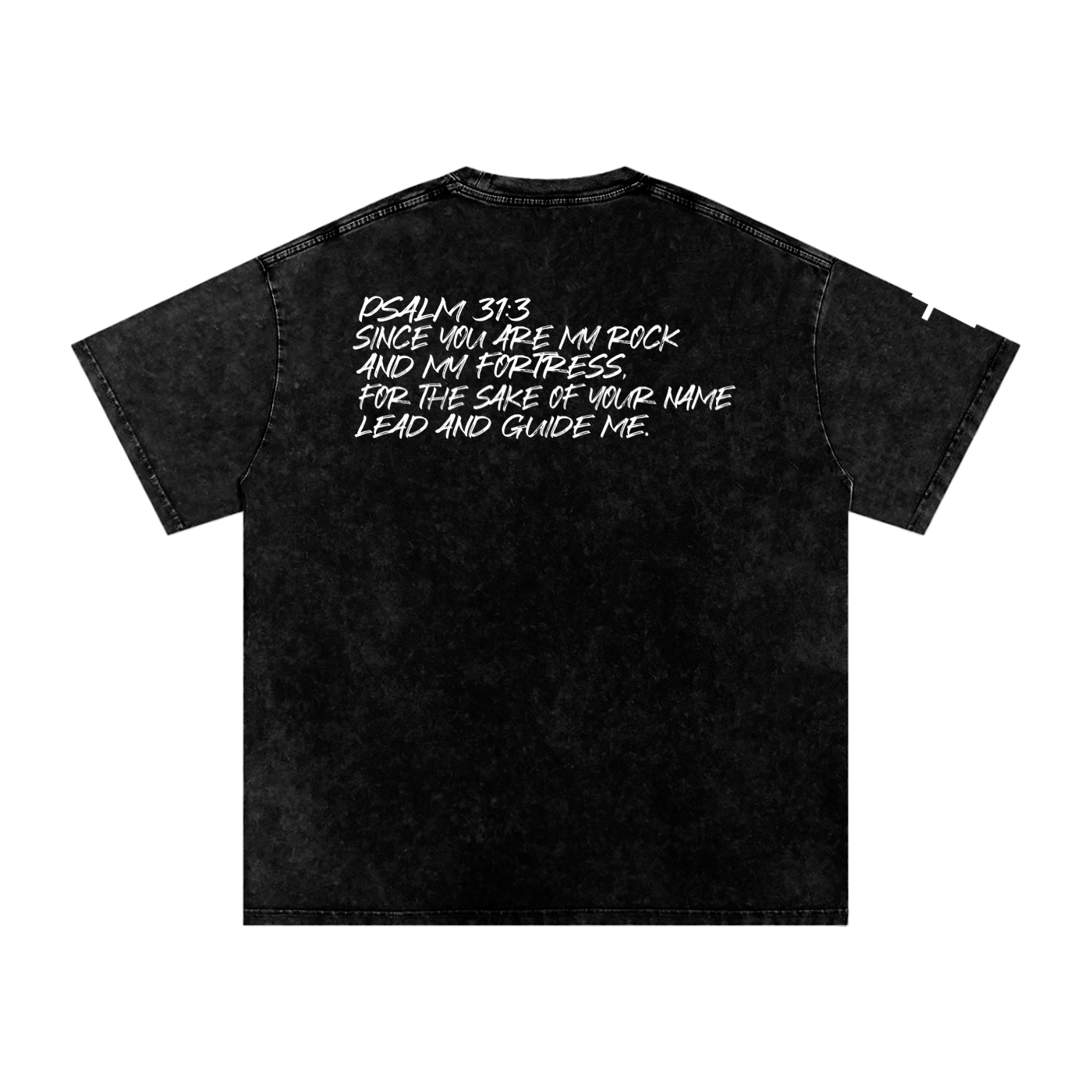 Rock and Fortress Oversized T-Shirt | Christian Streetwear UK | Too Loud