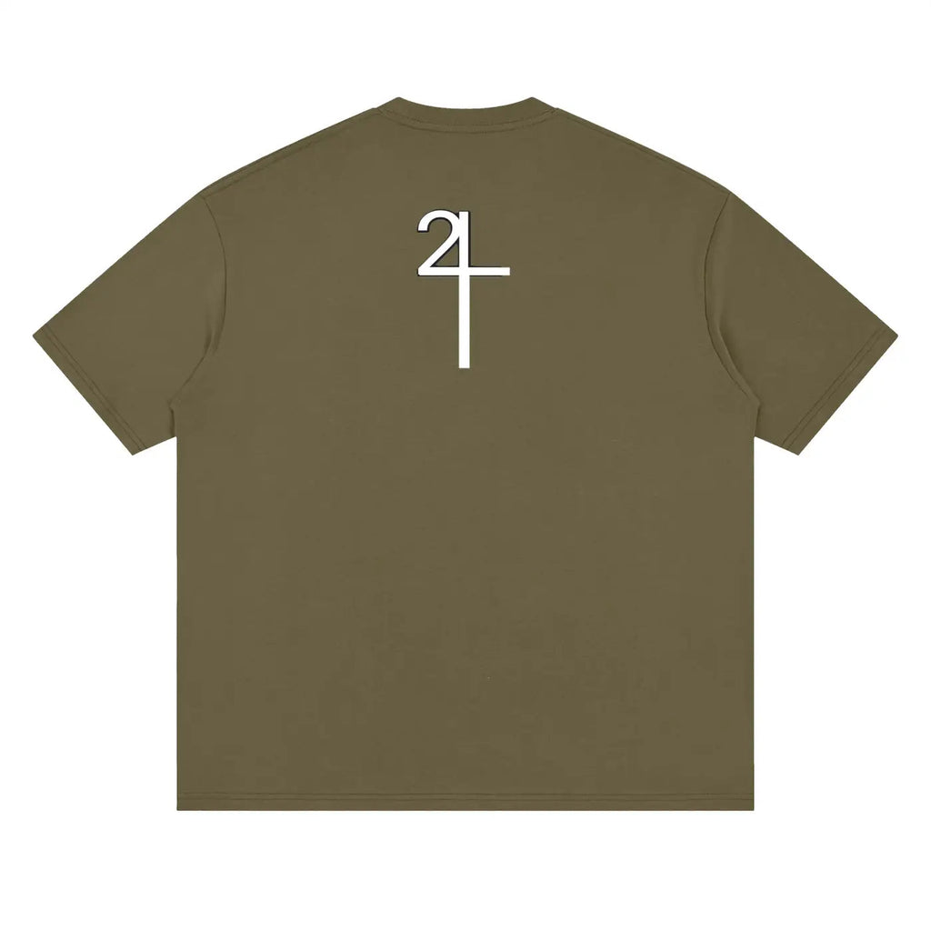 I AM CHURCH Drop Shoulder T-Shirt | Christian Streetwear UK | Too Loud