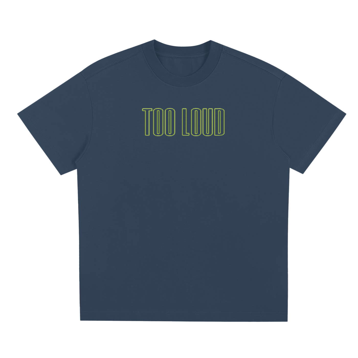 TOO LOUD OG green print T-Shirt