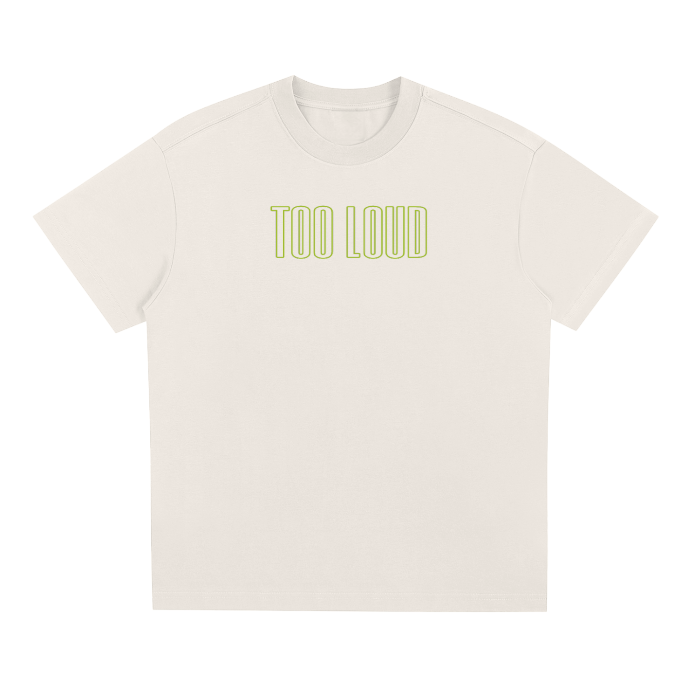 TOO LOUD OG green print T-Shirt