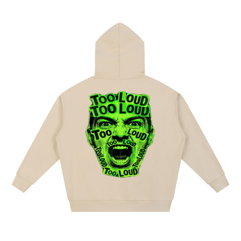 TOO LOUD OG green print Hoodie