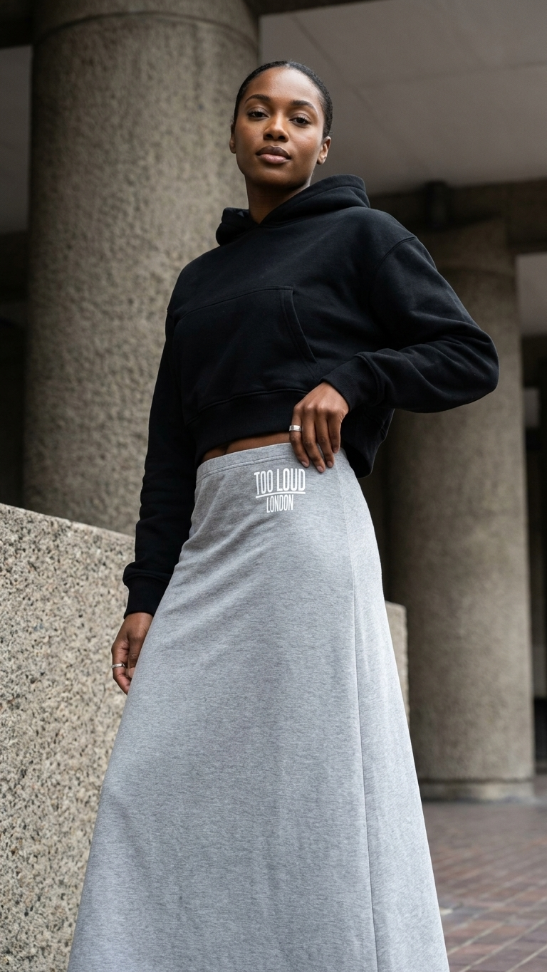TOOLOUD,LONDON,SKIRT,MAXI