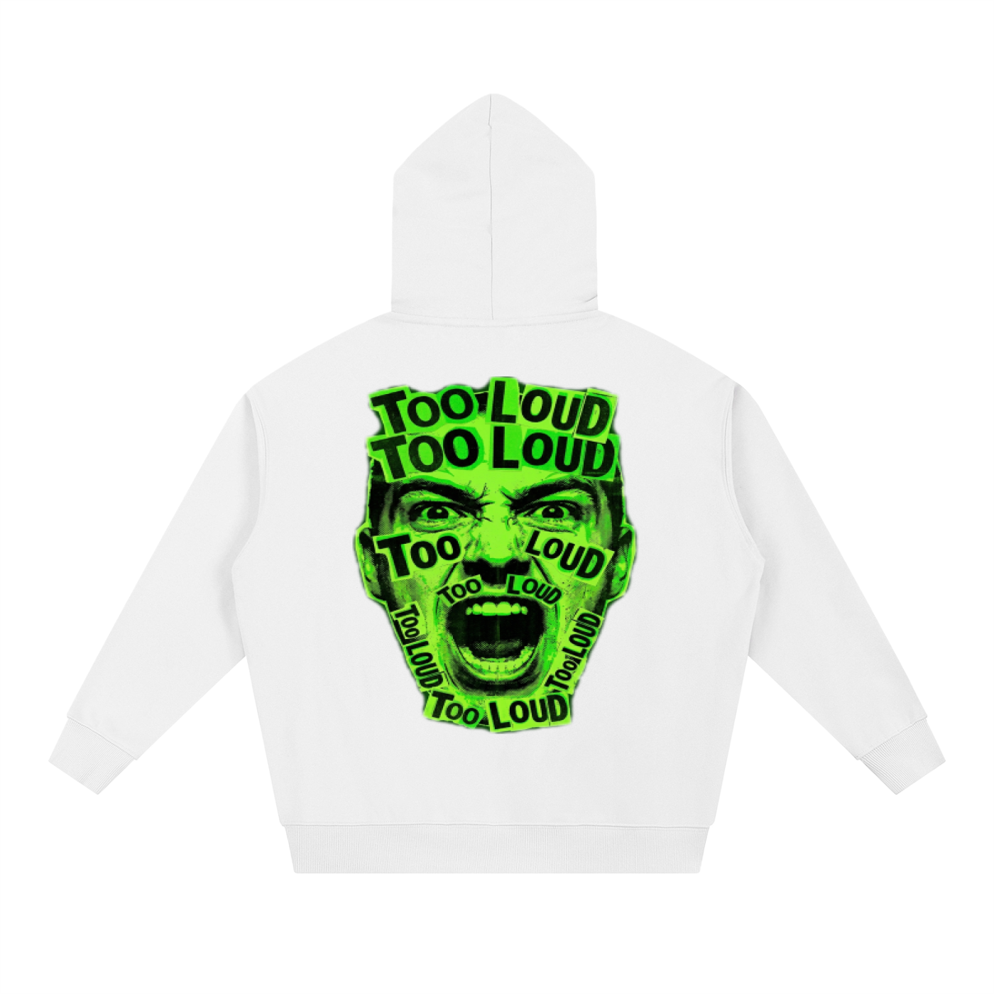 TOO LOUD OG green print Hoodie