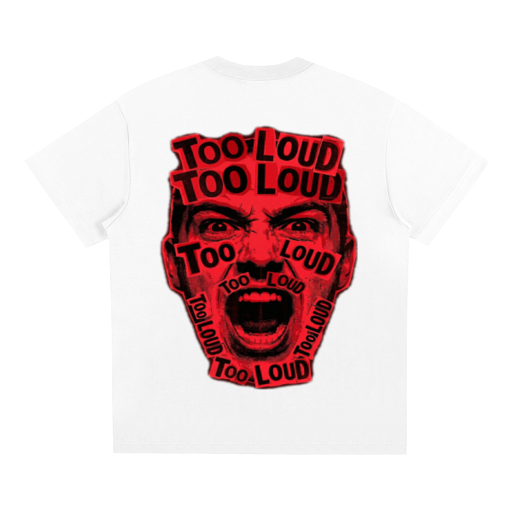 TOO LOUD OG red print T-Shirt