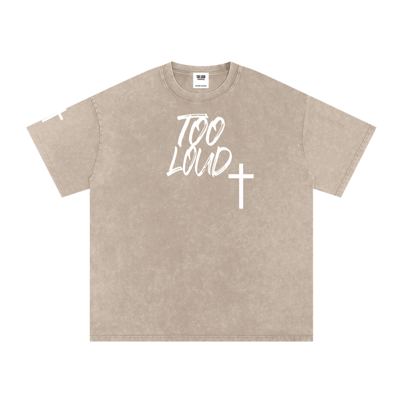 Wrathful Rebukes Oversized T-Shirt | Bold Christian Streetwear UK | Too Loud