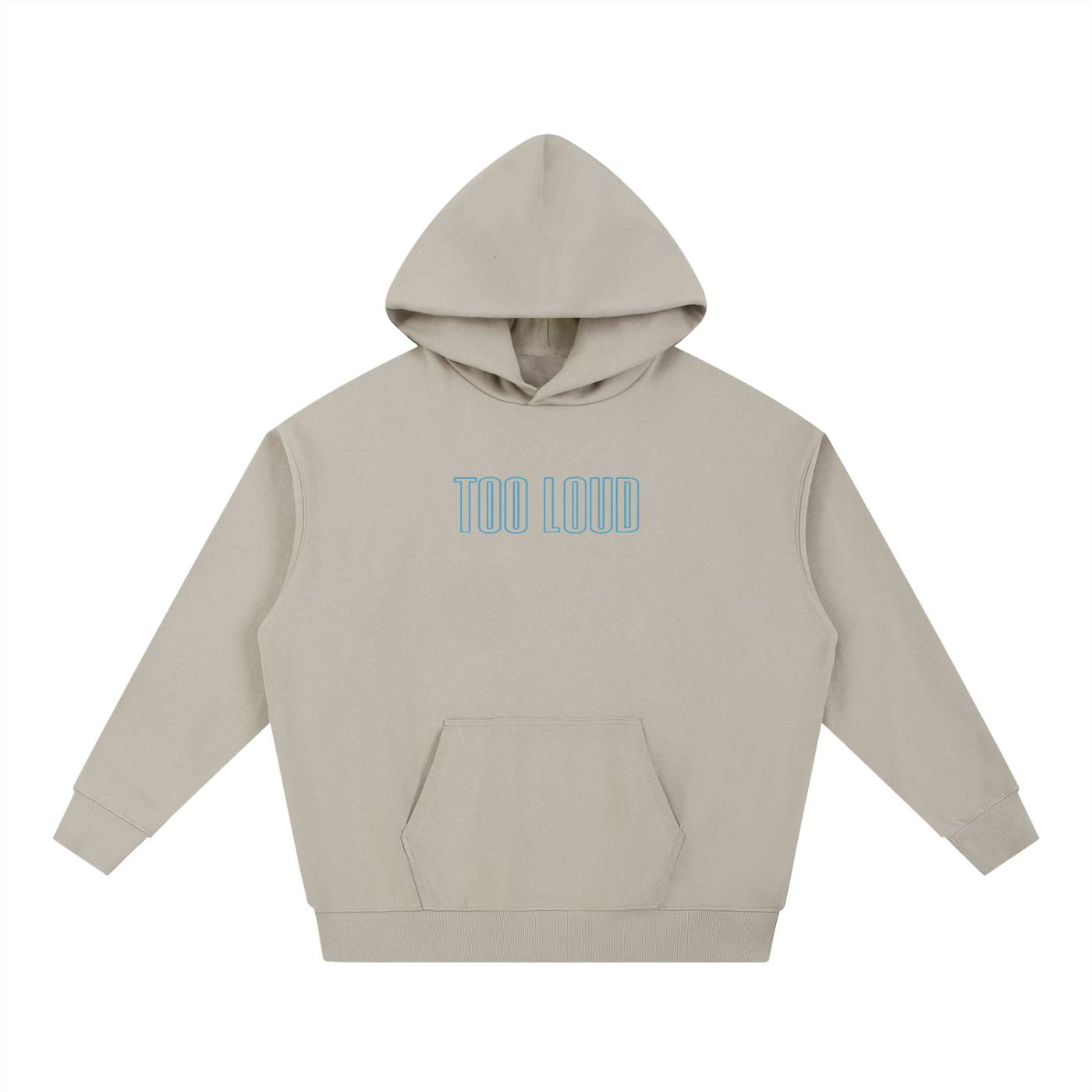 TOO LOUD OG blue print Hoodie