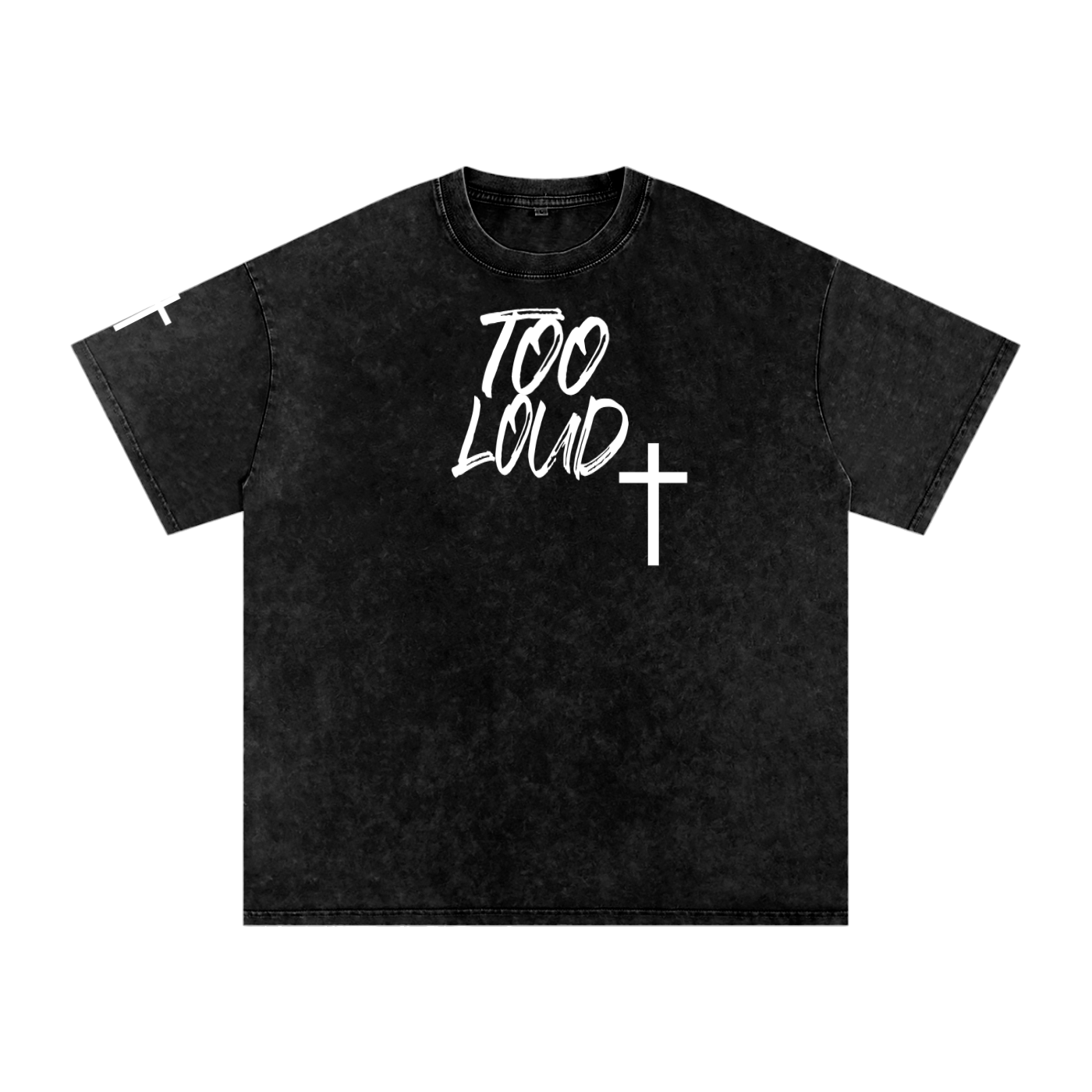 Rock and Fortress Oversized T-Shirt | Christian Streetwear UK | Too Loud