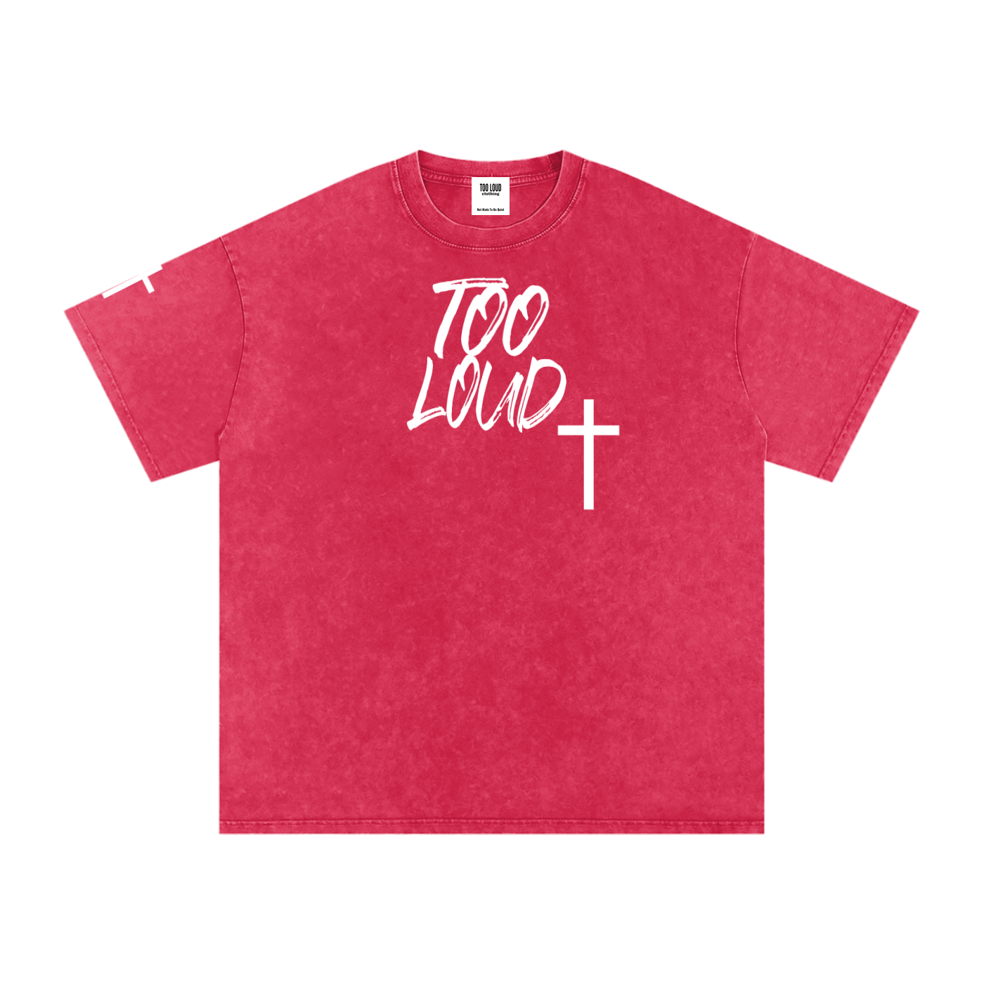 Wrathful Rebukes Oversized T-Shirt | Bold Christian Streetwear UK | Too Loud