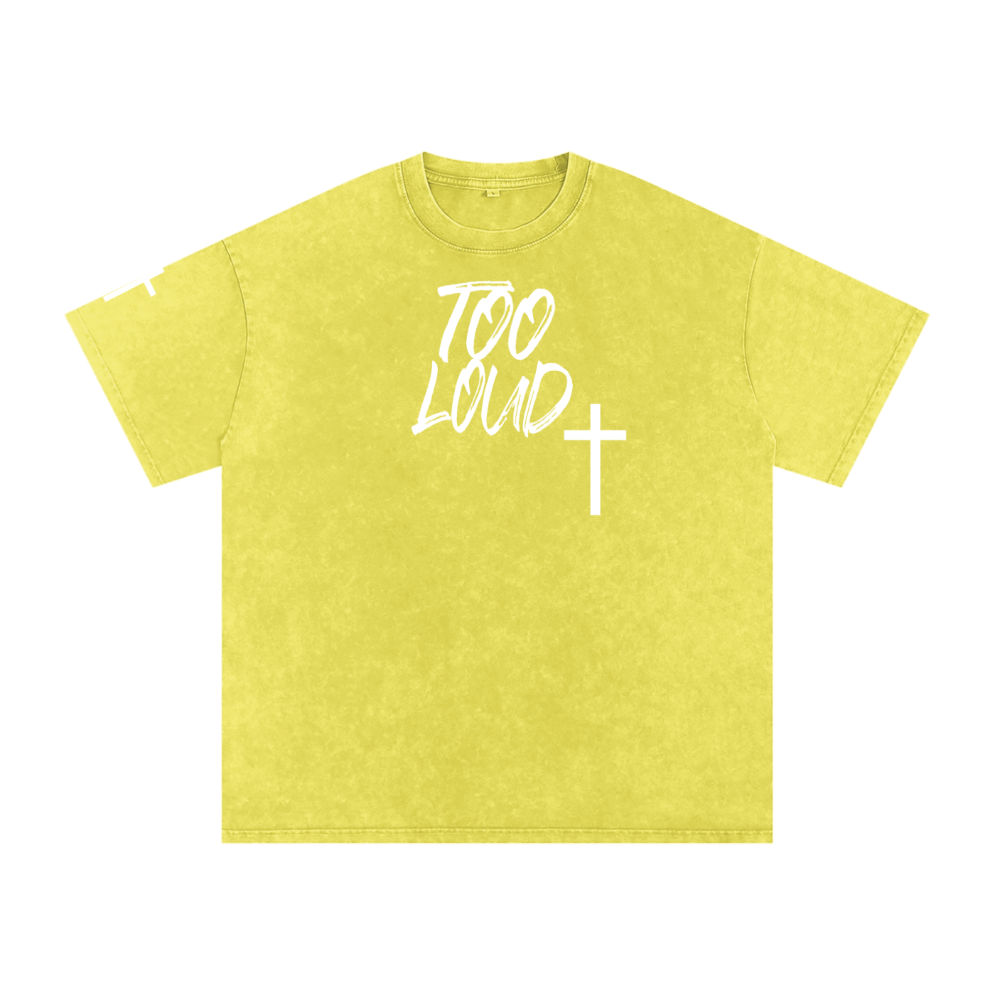 Rock and Fortress Oversized T-Shirt | Christian Streetwear UK | Too Loud