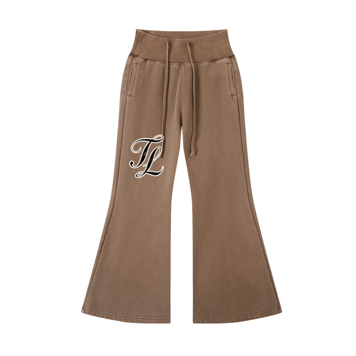 TOO LOUD "ROCK with US" Flared Fleece Pants