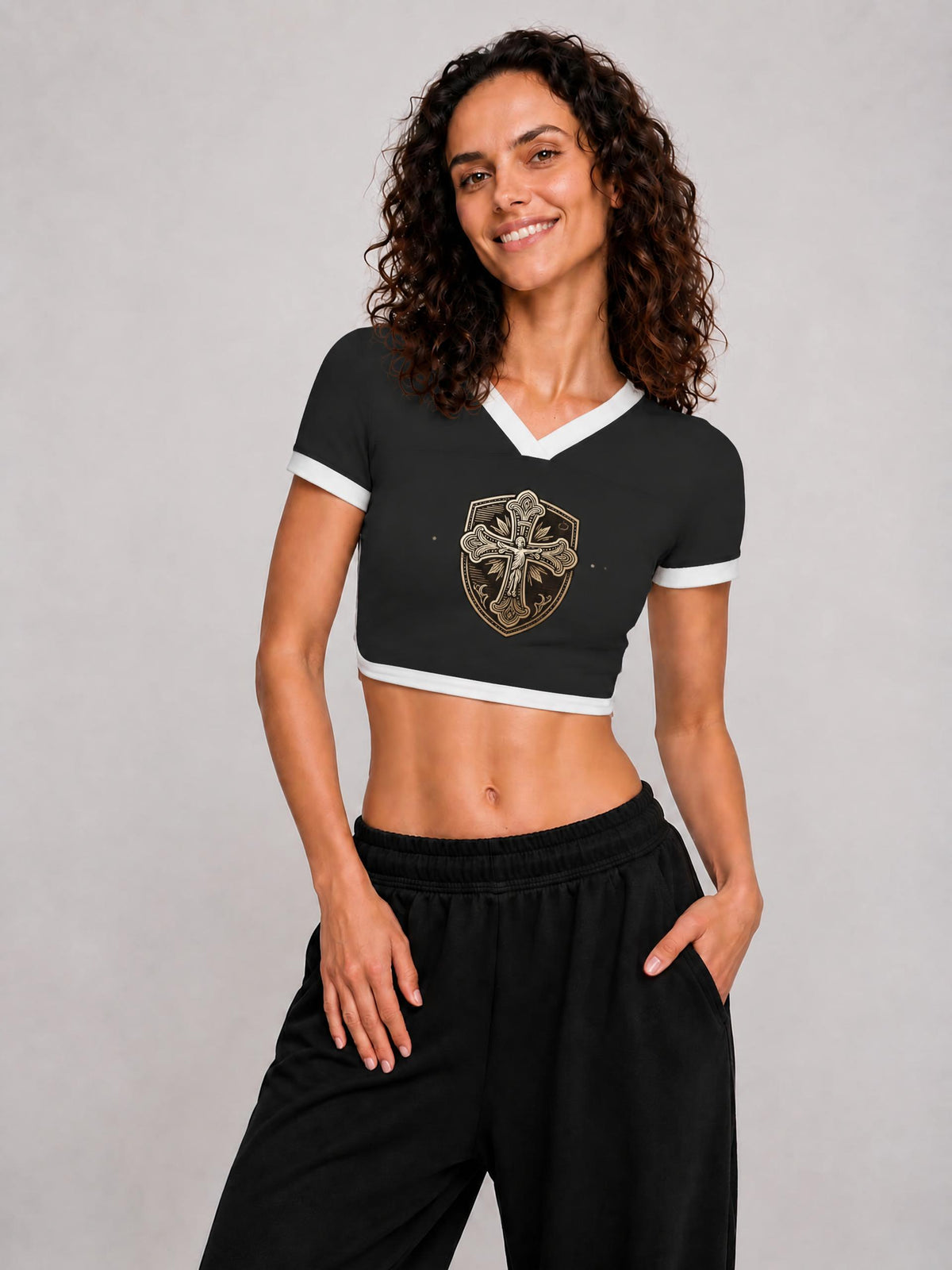Tshirt,christ,shield,Faith