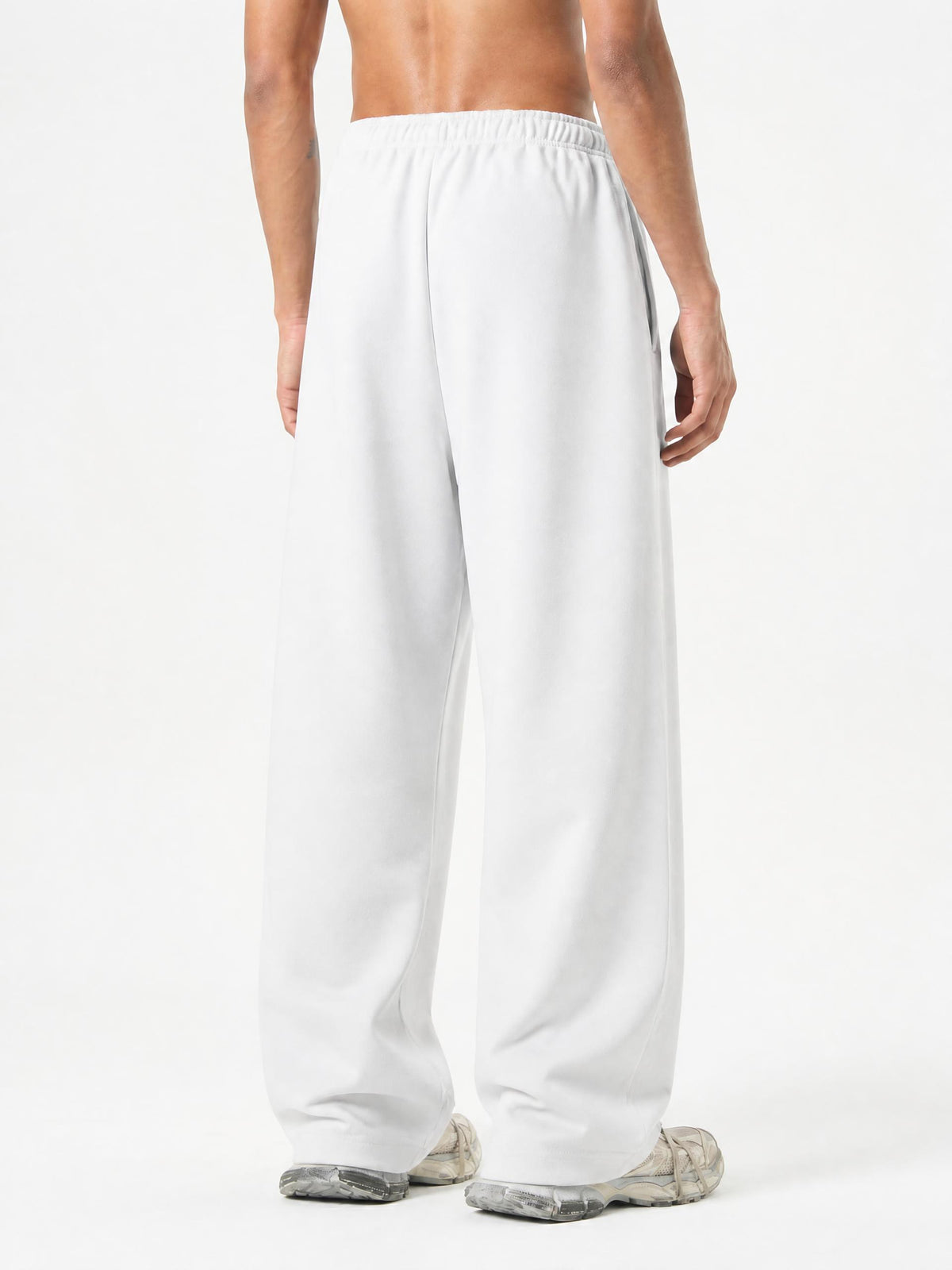 TOO LOUD OG blue print Straight-Leg Sweatpants