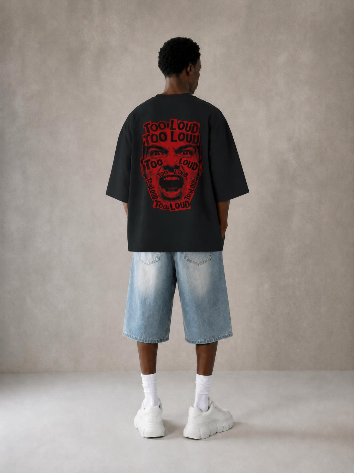 TOO LOUD OG red print T-Shirt
